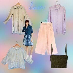 shop linen collection - flax, Rachel Zoe, Madewell, j Jill, linenfox, Alex mill